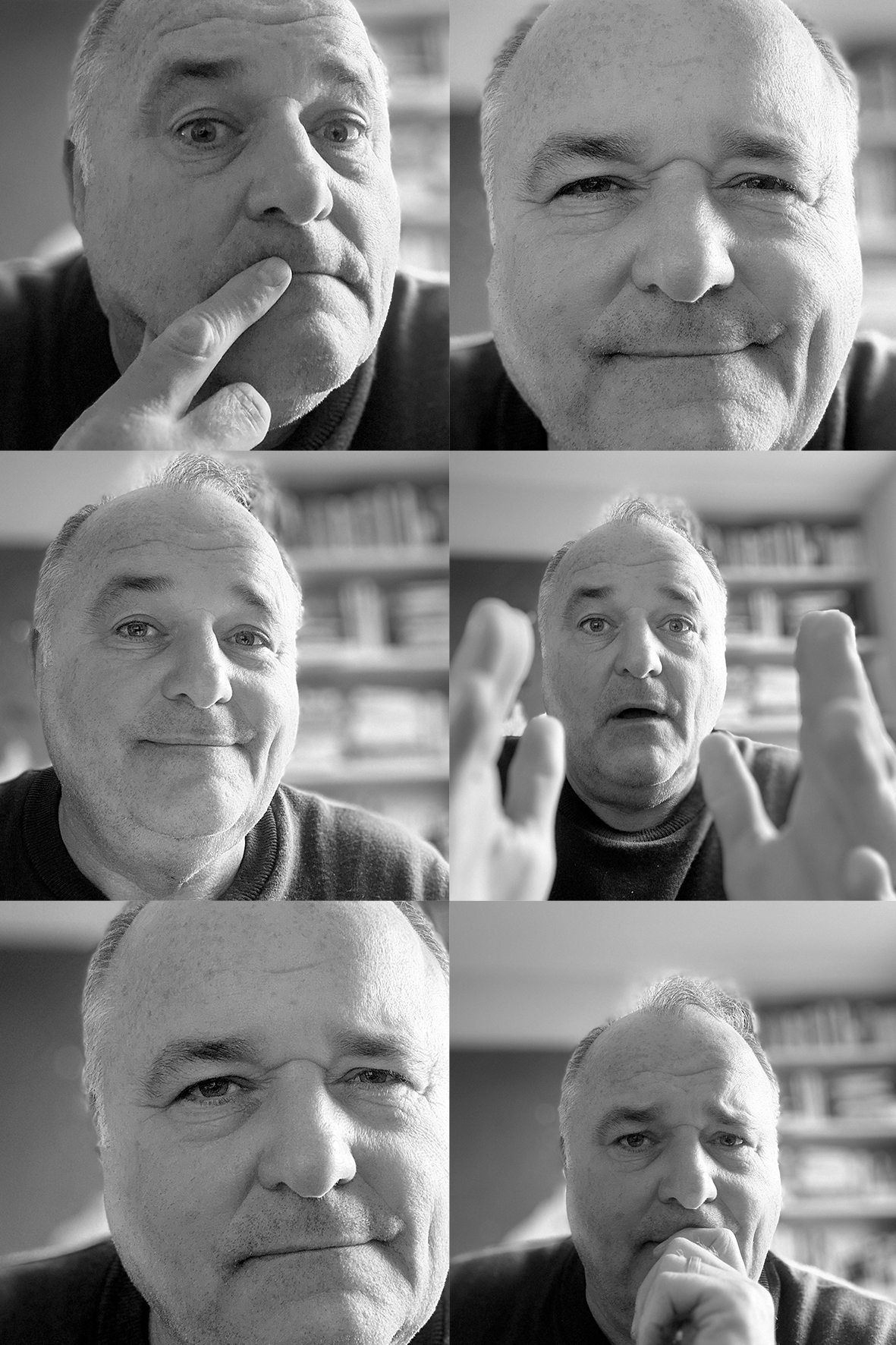 Paul Dornan — a series of black and white portraits